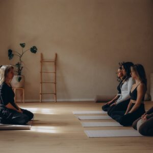 Yoga-Gruppe